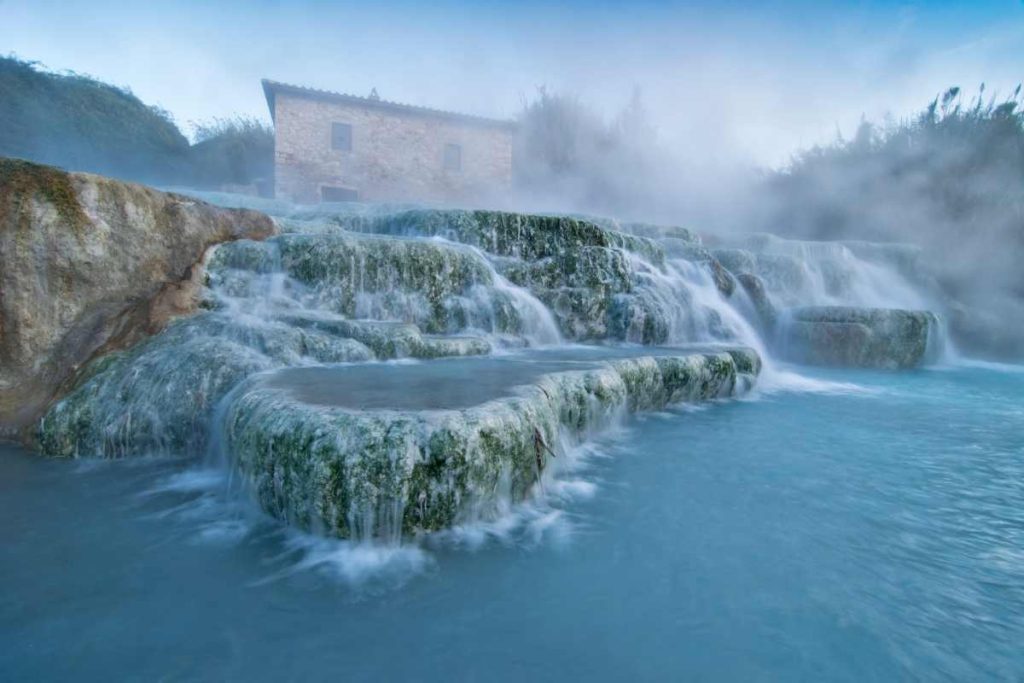 Terme di Saturnia l'eau