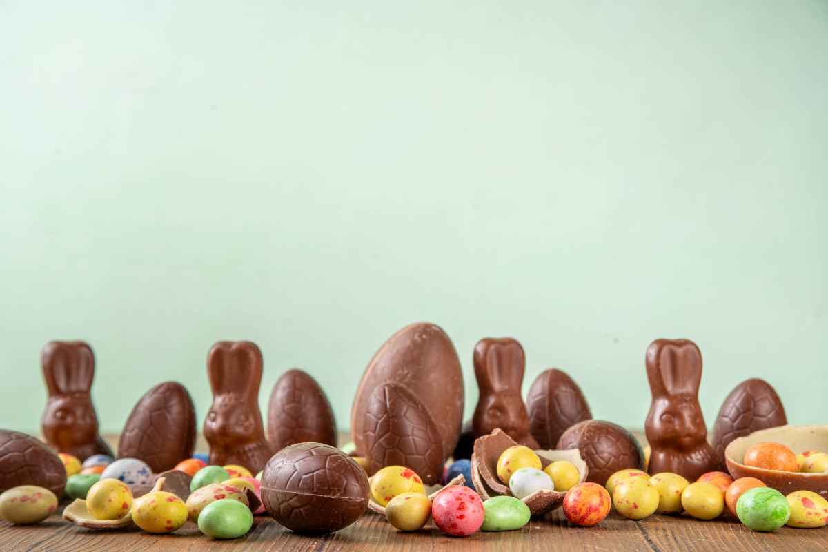 des chocolats de paques